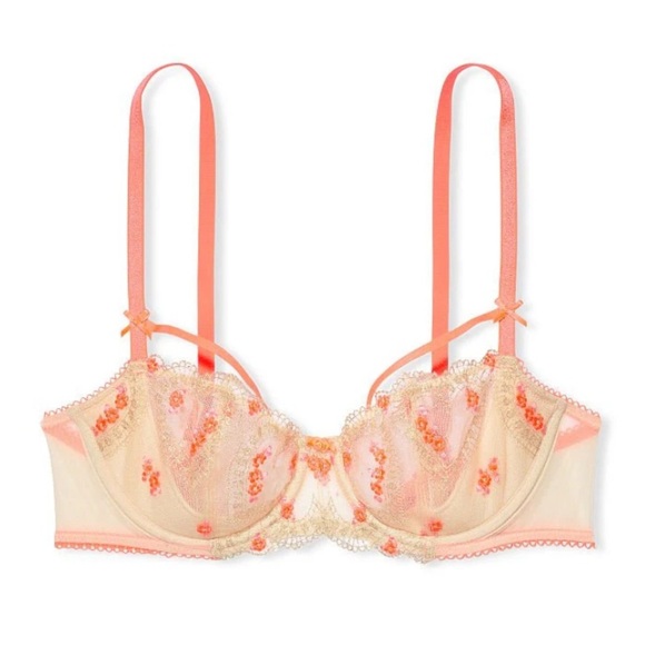 New! Victoria's Secret Dream Angels Heart push-up Bra 4873 - Picture 1 of 7